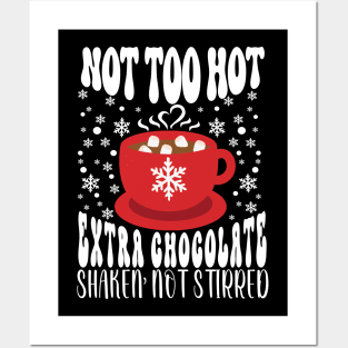 Hot Chocolate Design, Hot Cocoa Winter Season Lover Posters and Art